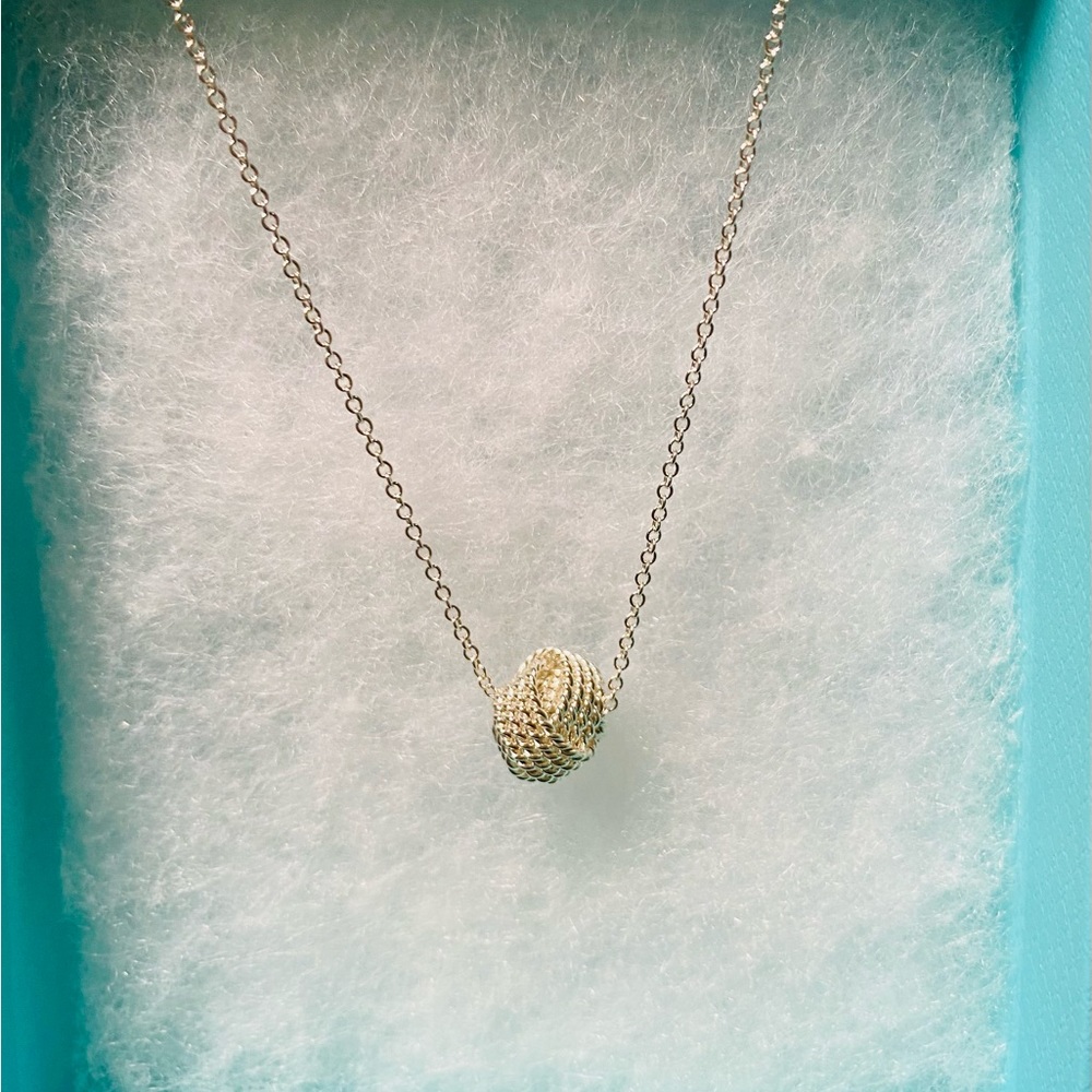Tiffany & Co. Twist knot necklace